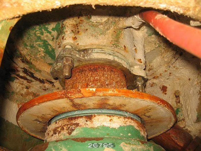 Used Voith Morden 54/43 HOAGV Pulper, 17.5 Feet Diameter (2000 Cubic Feet) All 316L Stainless Steel Tub. Voith Gv-15 Gear Drive With 400 Hp Motor. 200 Rpm Hog Style Stainless Steel Rotor. Extraction Plate Has 0.75" Diameter Holes. New In 1989. #26795