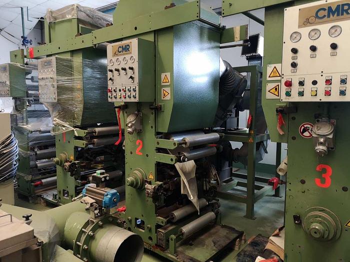 Used CMR Rotolabel 500 – 6 col. rotogravure printing machine