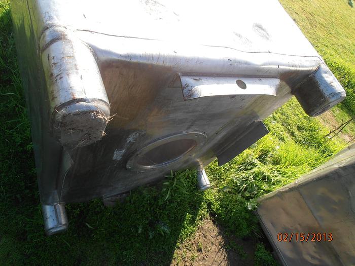 Used Bin, 50 CF, S/st, 46" X 41" X 43", Tote, (18) #H733269