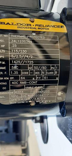 Used Screen, Tyler, Sieve, RX29, 8", 0.25 HP, Ro-Tap #S744478