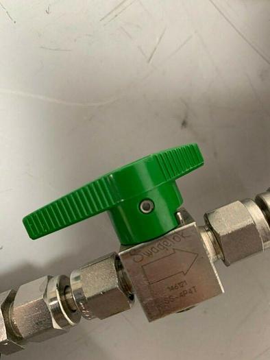 Used Victor VTS 250C 3000 PSIG Gas Regulator w/ Norgen F07-200-M1TA Pneumatic Filter