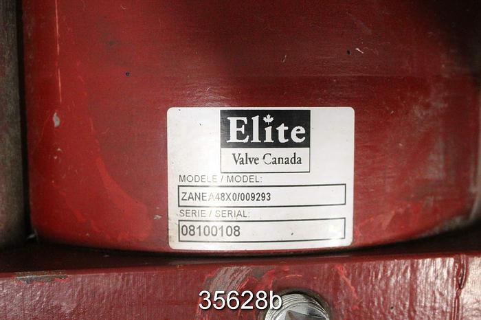 Used Elite Valve Canada ZANEA48X0/009293 8" Air Operated Knife Gate Valve #35628