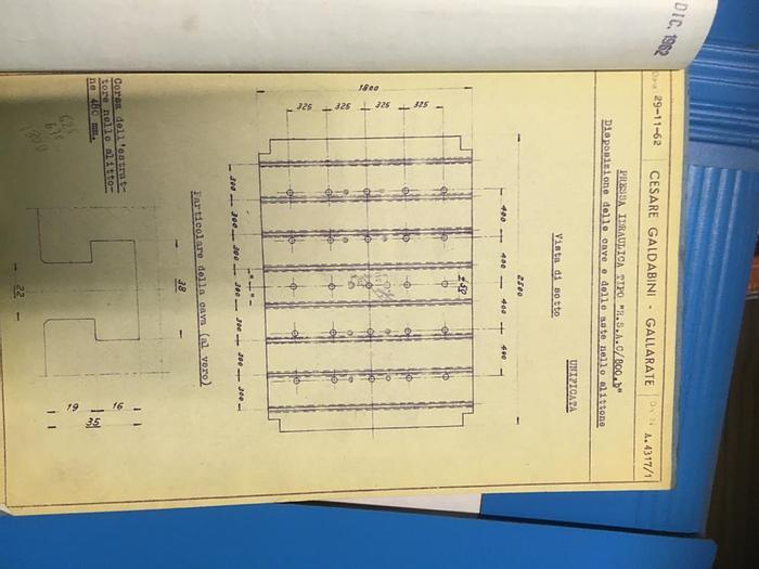 Usato GALDABINI 800 ton