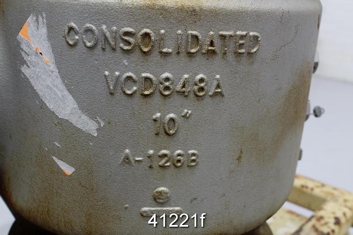 Used Consolidated 6x8 Pressure Relief Valve #41221