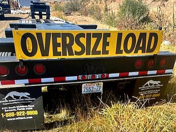 Used 2016 Witzco Challenger RG50 Lowboy / RGN Trailer