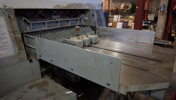 Used 47" DEXTER LAWSON 47 MCC 119  GUILLOTINE PAPER CUTTER. MFG 1997