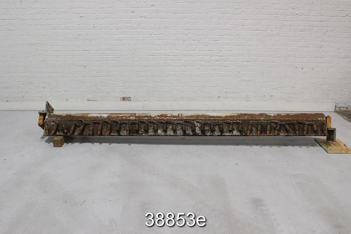 Used Calender Stack Air Shower, 123" Face #38853