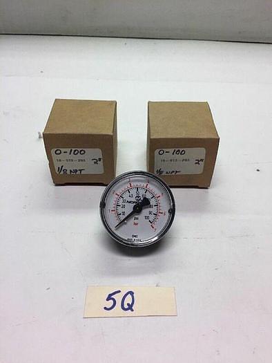 New! Lot Of 2 Norgren Pressure Gauge 18-013-203 *Fast Shipping* Warranty!