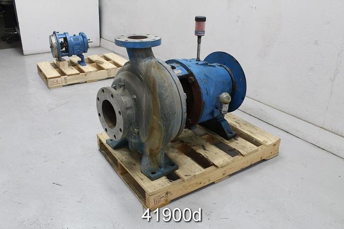 Used Goulds 3175 4x6x14 Pump, SS Casing, 5-Vane SS Impeller #41900