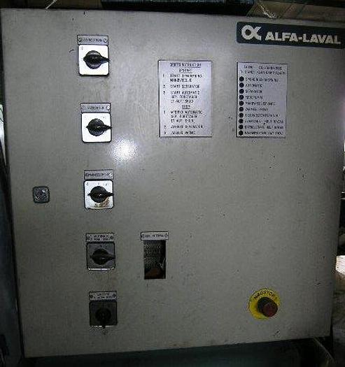 Used Alfa Laval MMPX304 module, complete separation system.