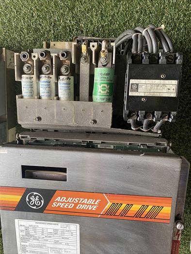 Used General Electric 7VGLZ003CD01 60 HP Adjustable Speed Drive