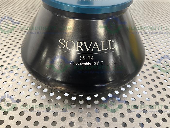 Used Sorvall  SS-34 Autoclave 121°C Centrifuge Rotor