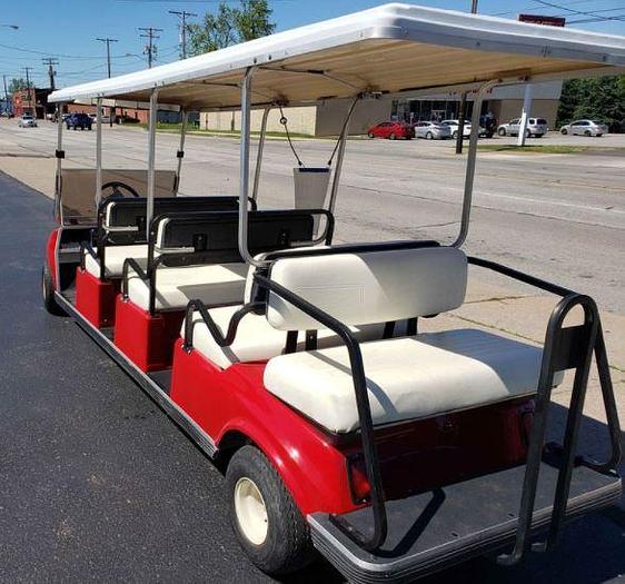 Used Club Car Gas Powered 8 Passenger Limo