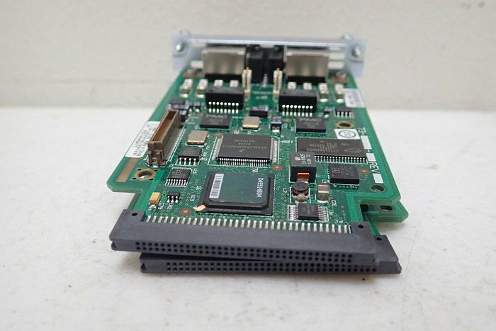 Used Lot of 2 Cisco CTRLR T1/E1 2-Port WAN Interface Cards