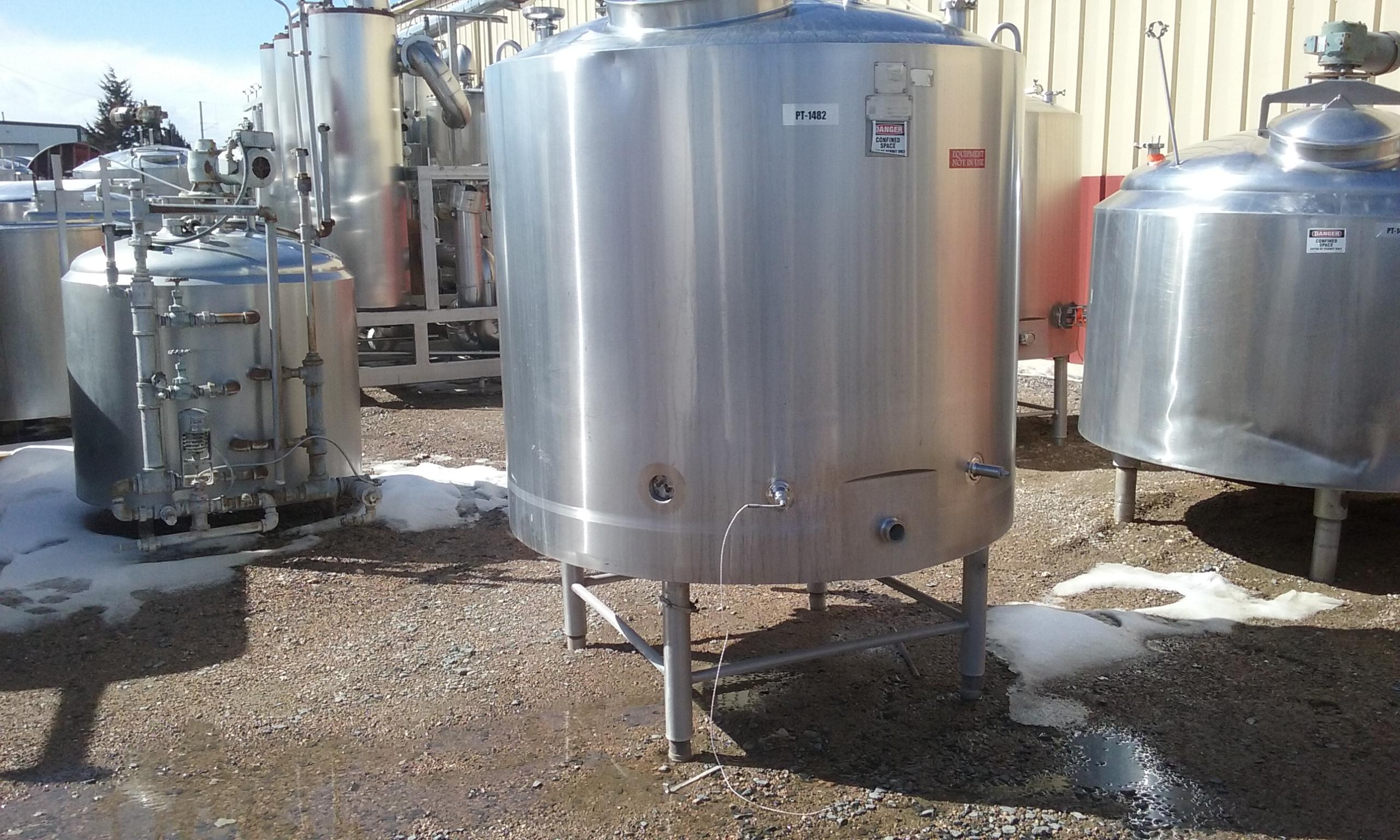 Usado 500 GALLON PROCESSOR TANK