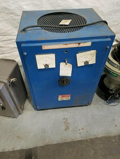 Used ARC 100 AMP DC Power Supply Rectifier Plating FOR PARTS ONLY