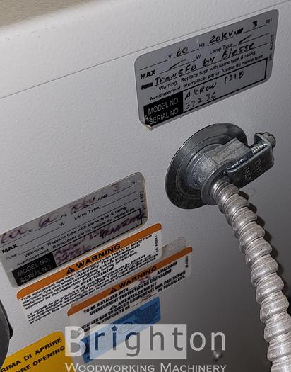 Used 2011 Biesse Akron 1310 Used Edgebander #BM2358