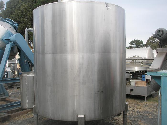 Used Tank, 1,550 Gallon, S/st, 78" X 86", #S738679