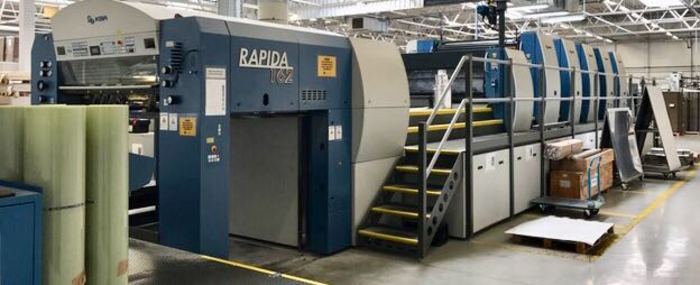 Used 2008 KBA Rapida 162A-5+L ALV2