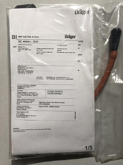 Gebraucht Dräger-Blutdruckmanschetten-8-13cm