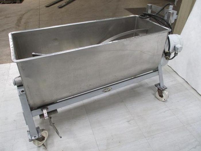 Used Leland Mixer; Md#200DA, 9 cubic foot capacity