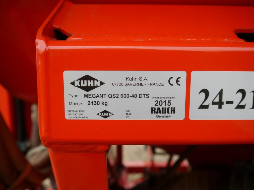 Used Kuhn Megant 600 Tine Drill