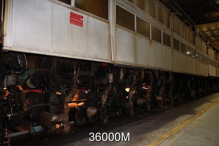 Used Voith SW 12500/26-MJ-VR-ZWK Paper Machine,  314" Trim, 300 TPD #36000