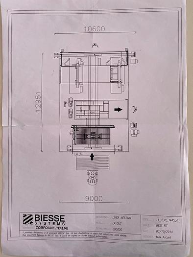 Usato 2011 Biesse Rover A 2243 GFT
