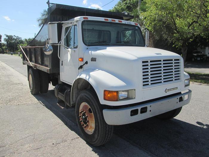 Used 2001 International 4700 Single Axle Dump Truck