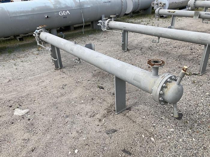 Used GEA FES Inc. approximately 120 square foot shell and tube heat exchanger