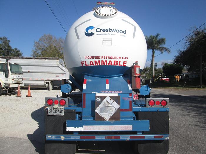 Used 1998 Trinity & Lubbock 43' Propane Tank Trailer