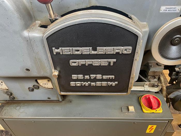 Gebraucht 1982 Heidelberg Kors