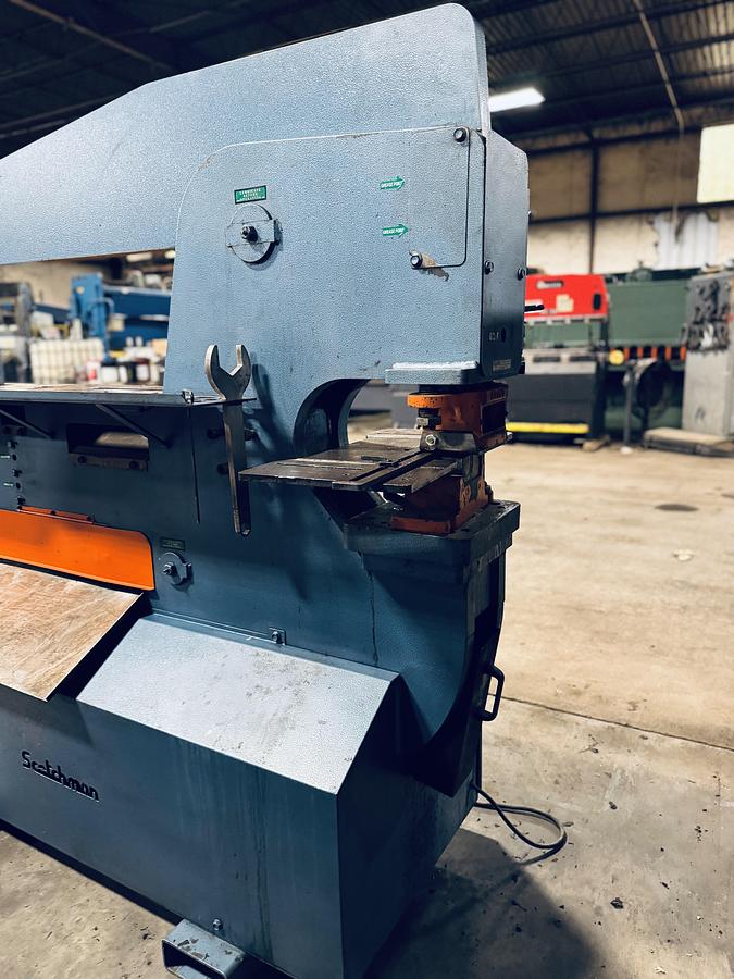 Used SCOTCHMAN 9012-24M 90 TON IRONWORKER