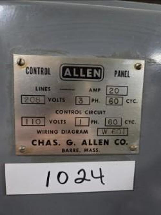 1968 Allen Drill Press