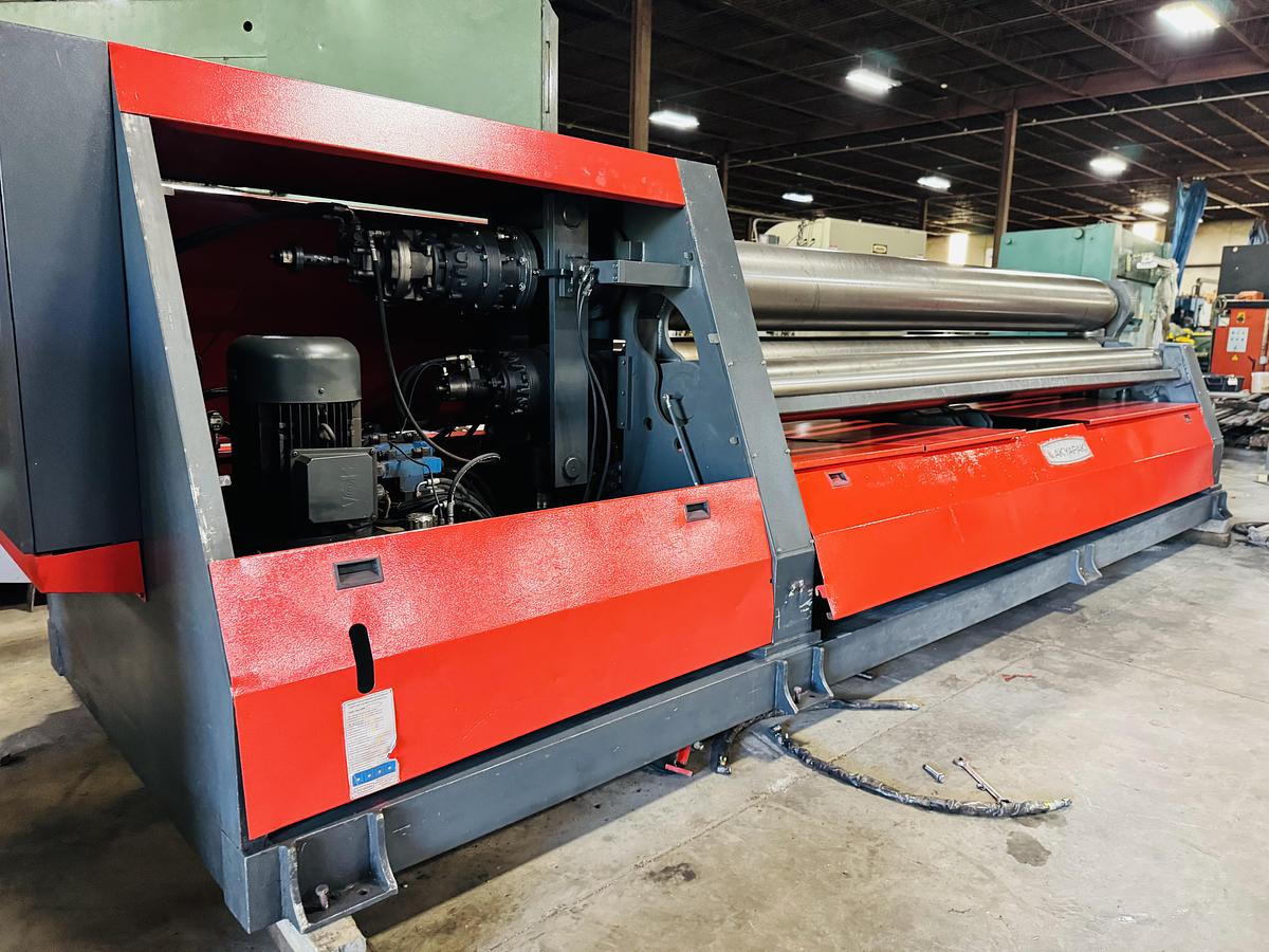 Used Akyapak AHS 40/10 4 roll plate roll