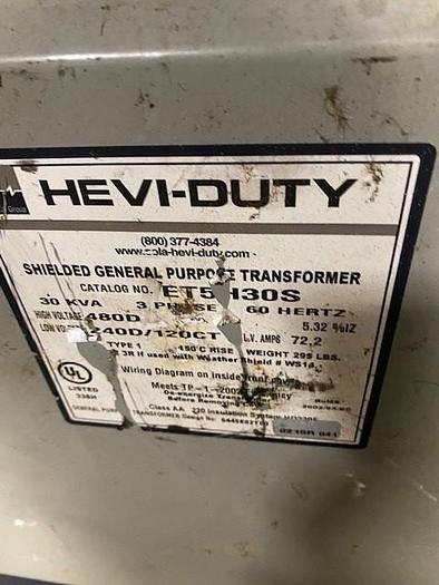 Used Used HEVI-DUTY Transformer