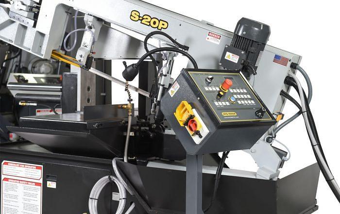 New Hyd-Mech S-20P Semi-Automatic Pivot Style Mitering Band Saw
