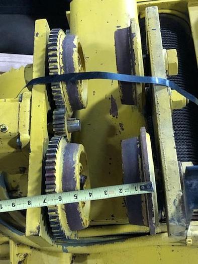 Used Robinson & Myers 3 Ton Wire Cable Hoist