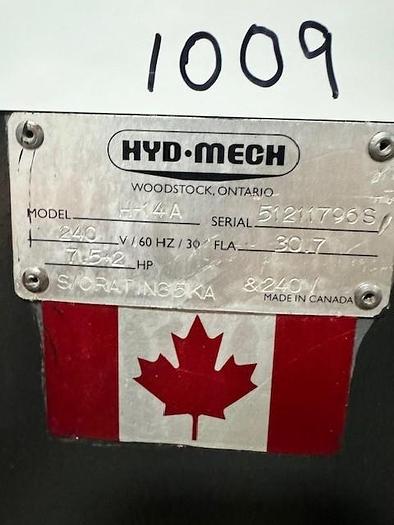 Used 2011 HydMech Group H-14A