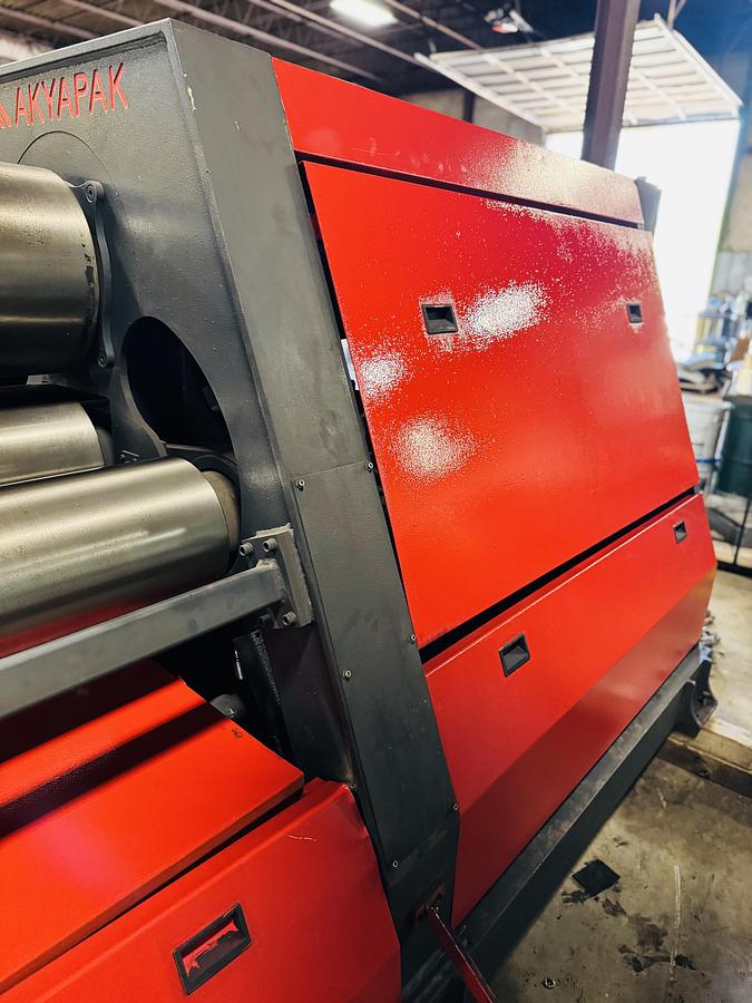 Used Akyapak AHS 40/10 4 roll plate roll