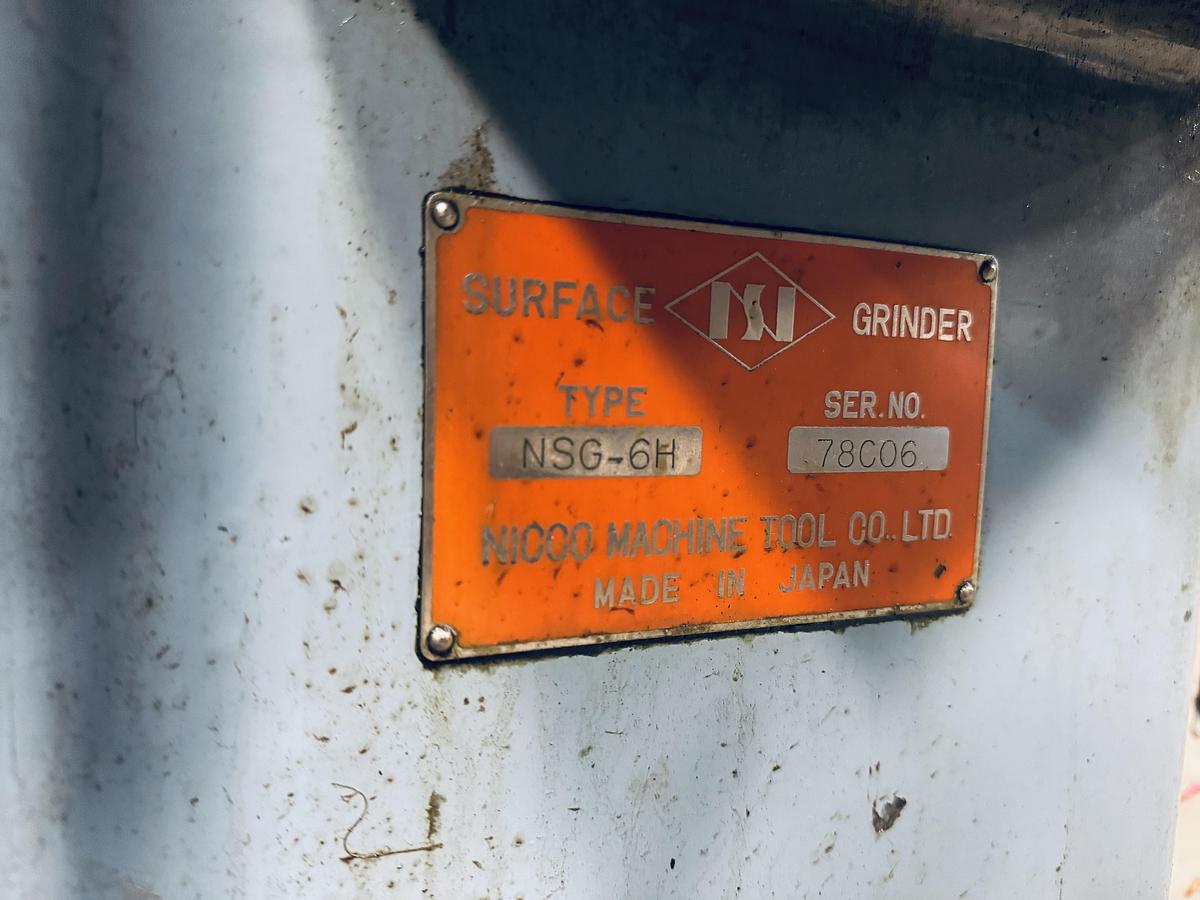 Used Nicco Surface Grinder