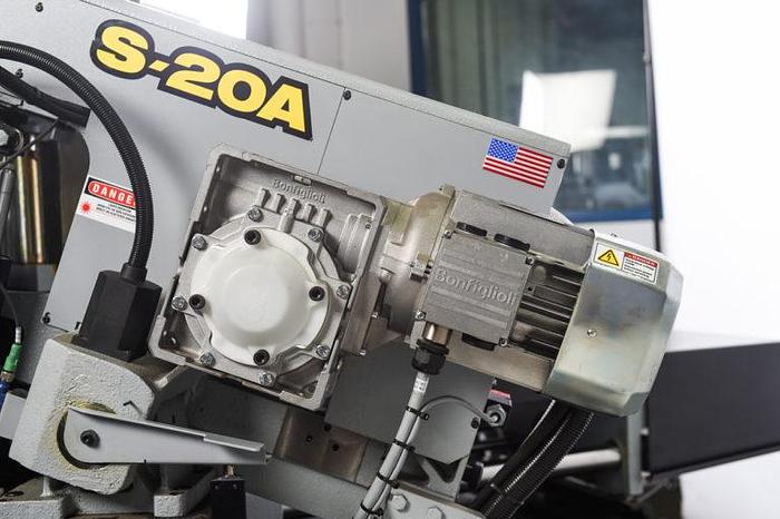New S-20A Hyd-Mech Automatic Mitering Band Saw