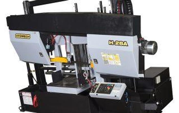 New H28A Hyd-Mech Bandsaw 28″ capacity dual post