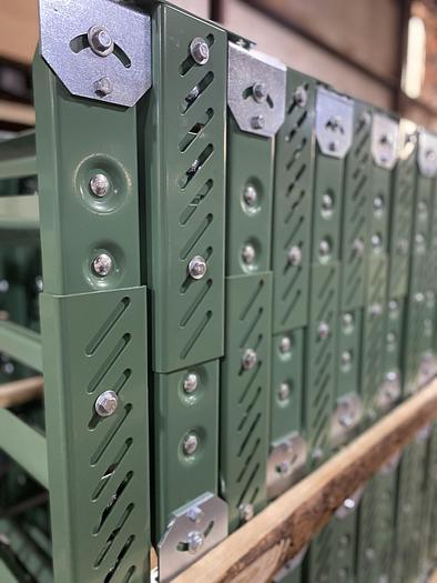 Roach Conveyors 21" x 10' with supports, rollers on 12" centers