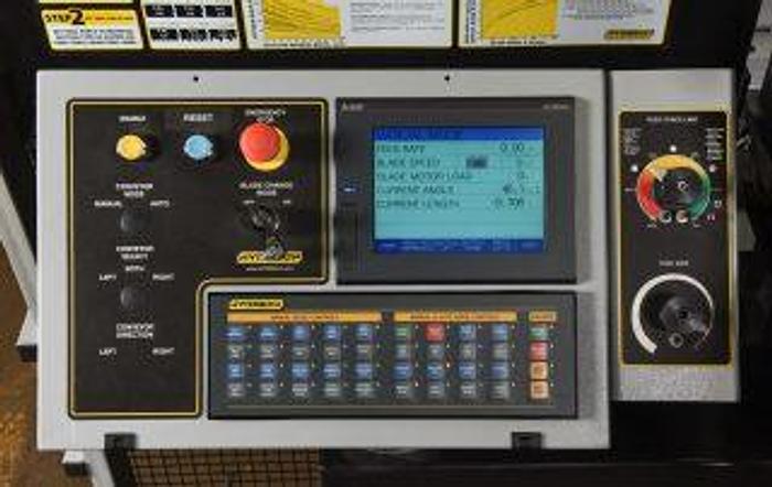 New Hyd-Mech V-21/26APC Automatic Vertical Mitering Band Saw