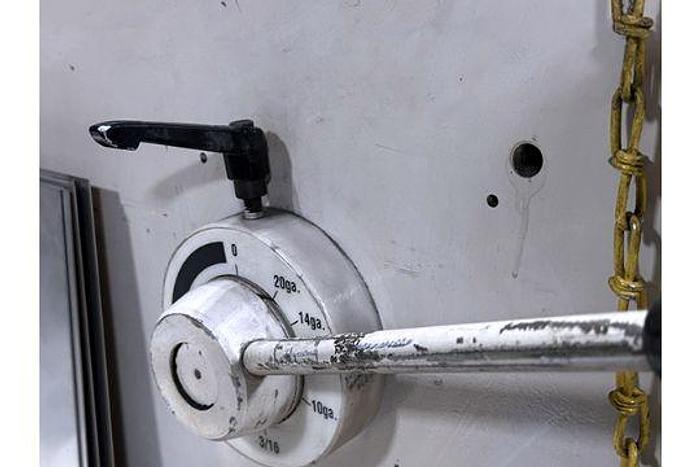 Used 1996 Wysong H-2510 Hydraulic Shear  H-2510