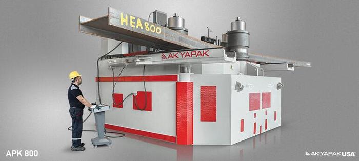 New AKYAPAK Angle, Pipe, Channel, and Beam Roll