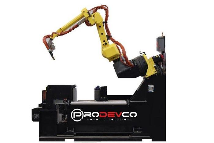 New PRODEVCO PCR42 robotic plasma steel cutting