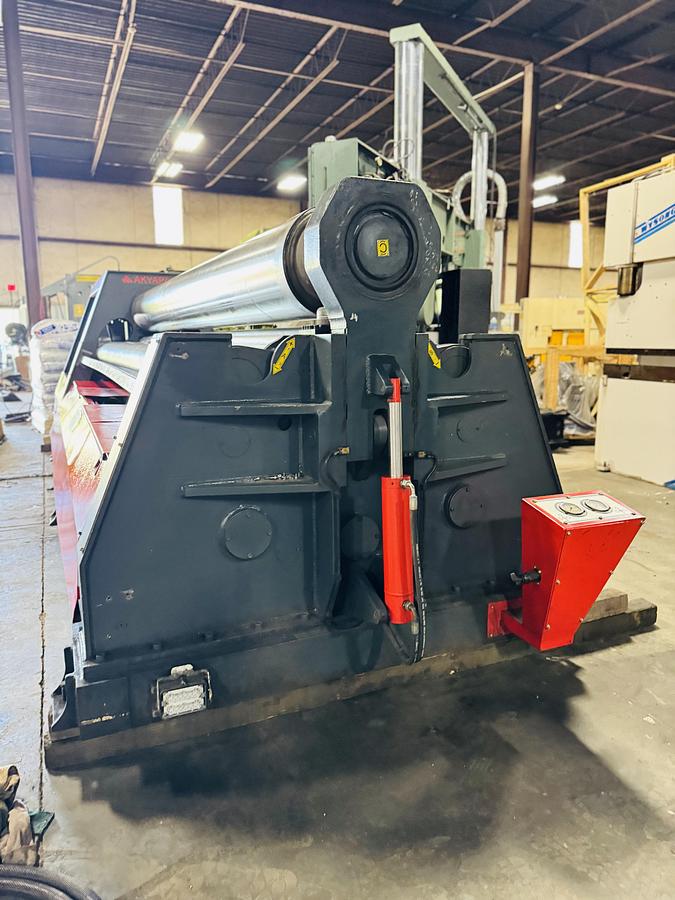 Used Akyapak AHS 40/10 4 roll plate roll