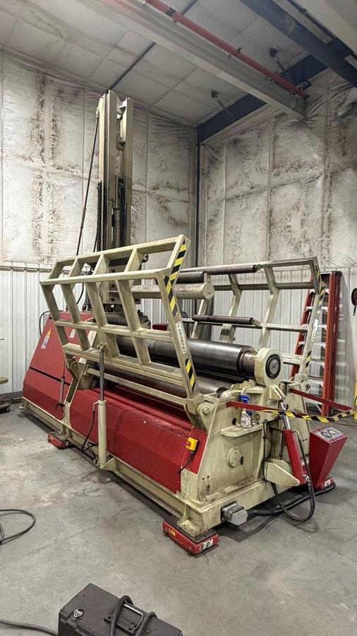 Used 3/4″ x 7′ Akyapak AHS 20/16 Hydraulic Plate Roll